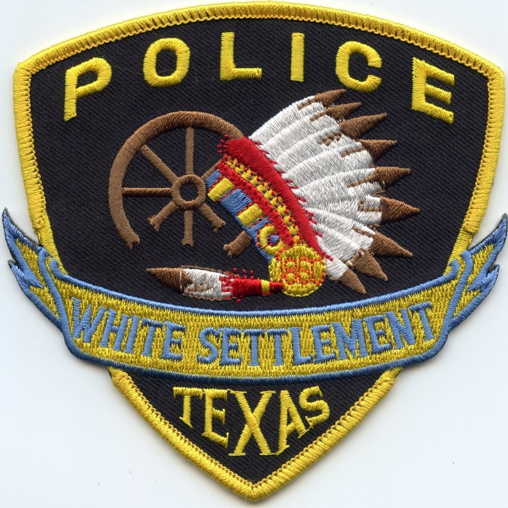 WHITE SETTLEMENT TEXAS POLICE PATCH