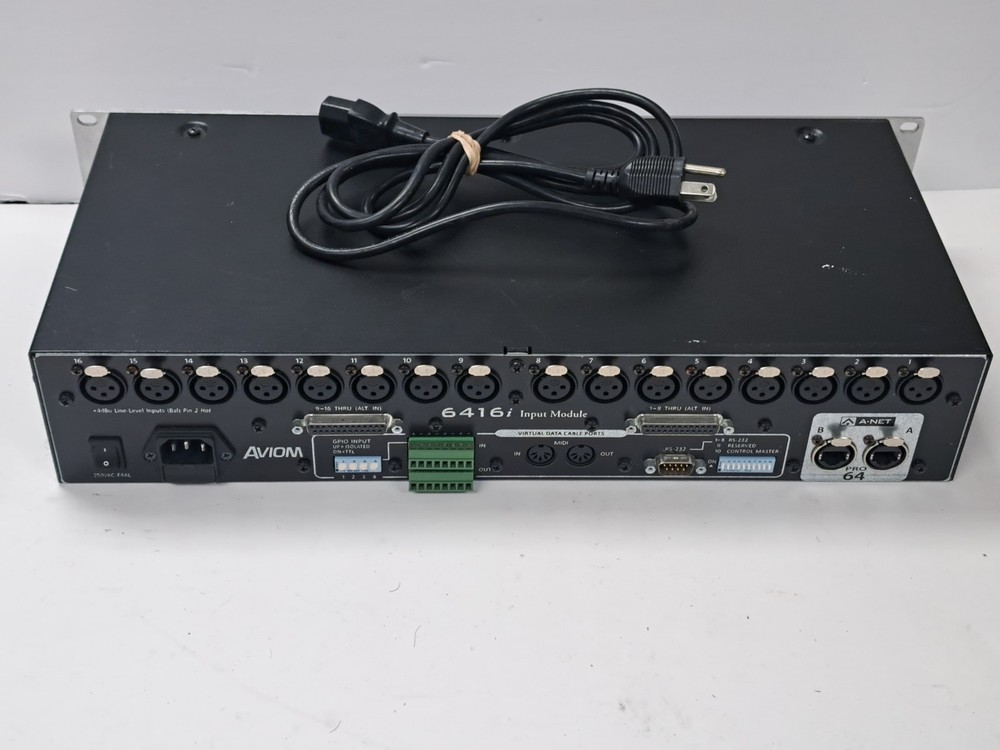 Aviom 6416i A Net Line level Input Module