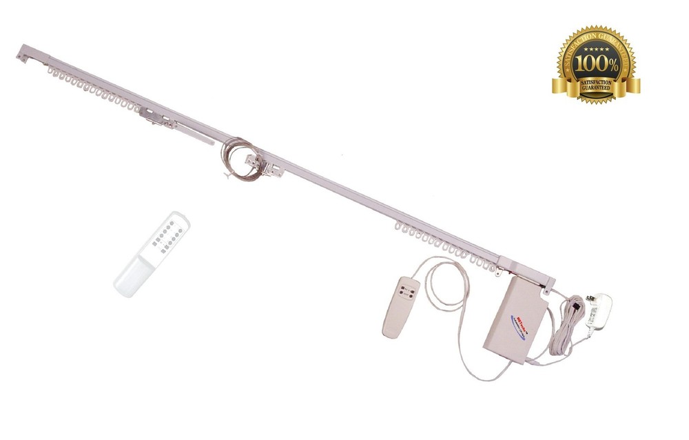 10ft  Mortorized Drapery track or Projector Screen Cover Remote Control Track