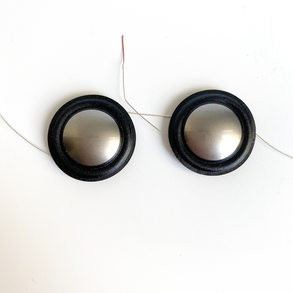 2 Replacement 0.75" Titanium Dome Diaphragms For Infinity Primus P363 Tweeter 8Ω