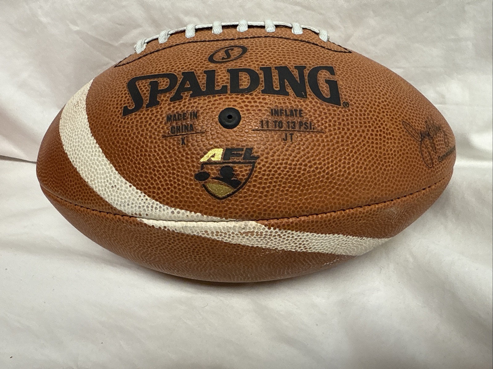 Vintage Spalding AFL Arena Football League Football, needs air