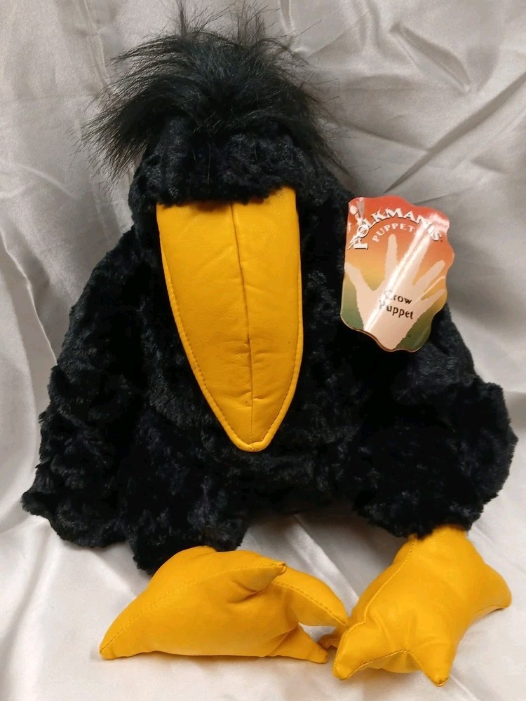 Folkmanis Crow Puppet New