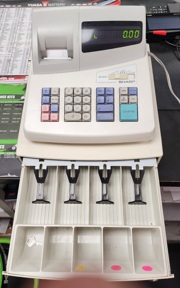 SHARP XE-A101 CASH REGISTER