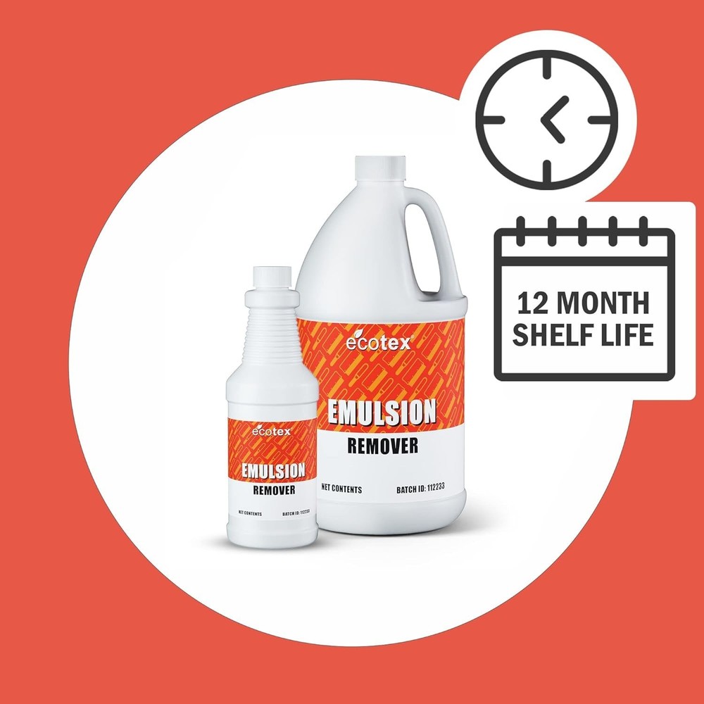 128oz Biodegradable Screen Printing Emulsion Remover with Low Odor Formula