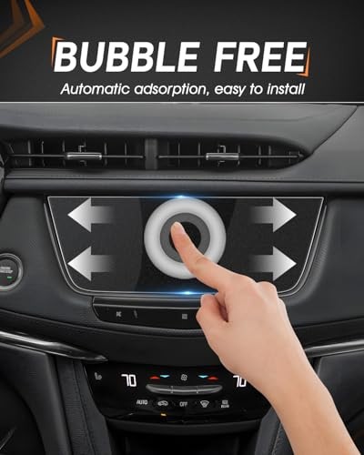 Matte Anti Glare for Cadillac XT5 & XT6 Screen Protector, 8 Inch Touchscreen,