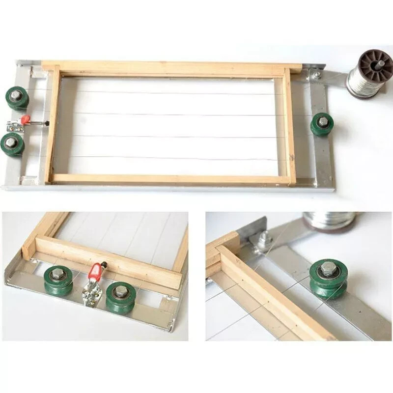 Beehive Frame Wiring Board Assemble Frame Wire Tool Operation Tool Beekeeping