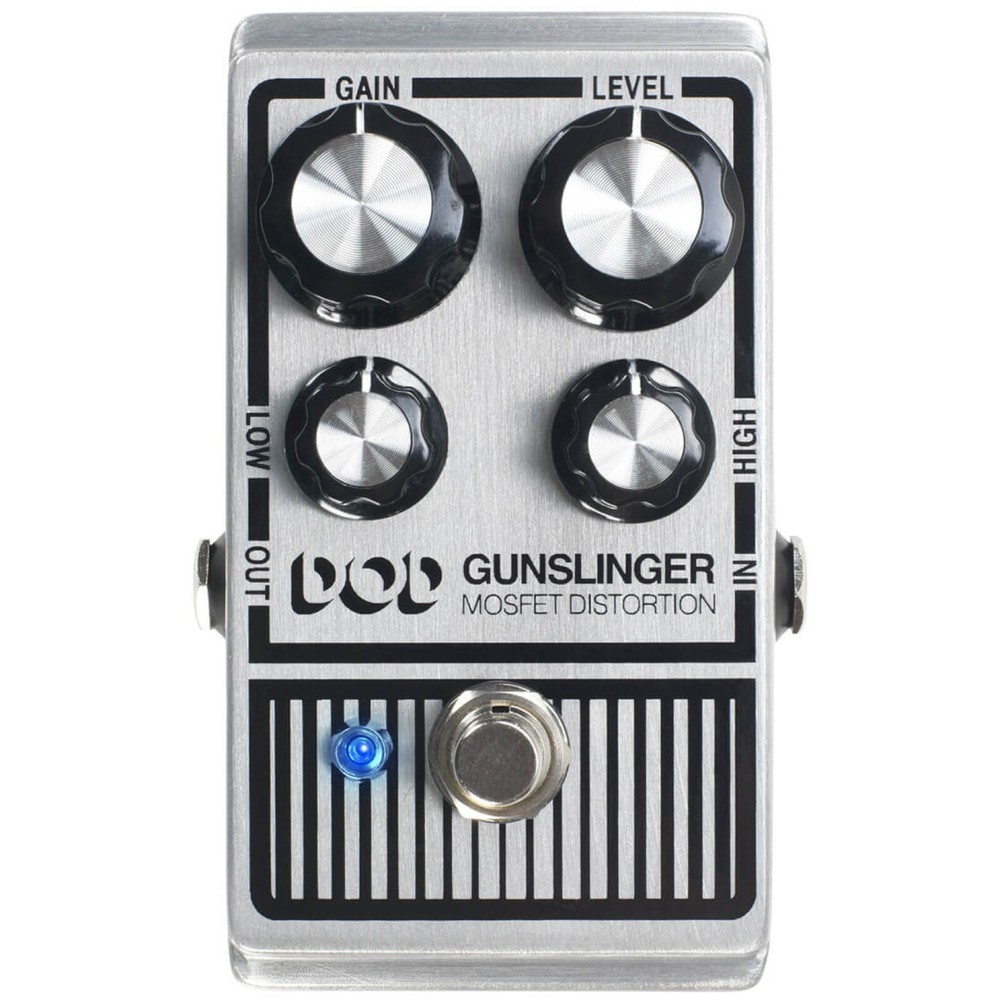 DigiTech DOD Gunslinger MOSFET Distortion Effects Pedal
