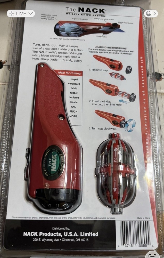 Tim Allen Signature Tools The Nack