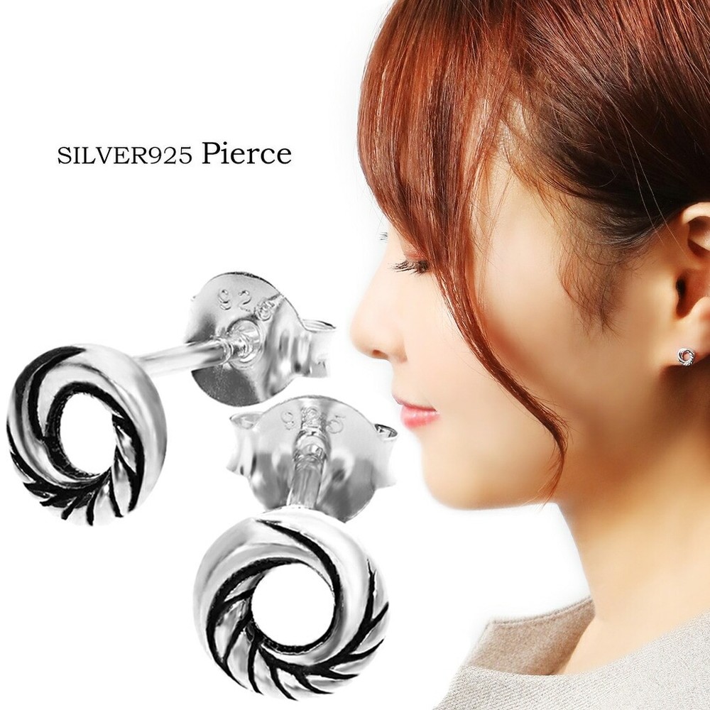 Classical Petite Circle Stud Earrings (Pair) Silver