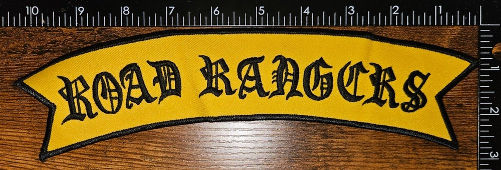 Large Road Rangers Motorcycle Club Jacket Patch
