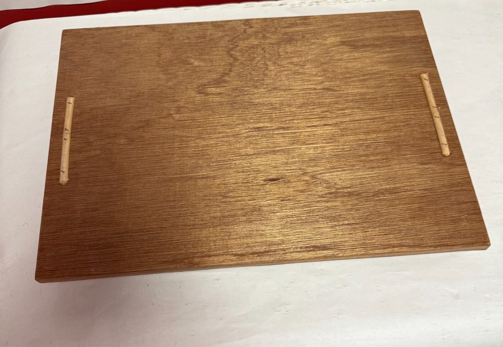 Honey Wicker Serving Tray