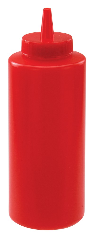 12oz Squeeze Bottles, Red, 6pcs/pk (12 Pack)