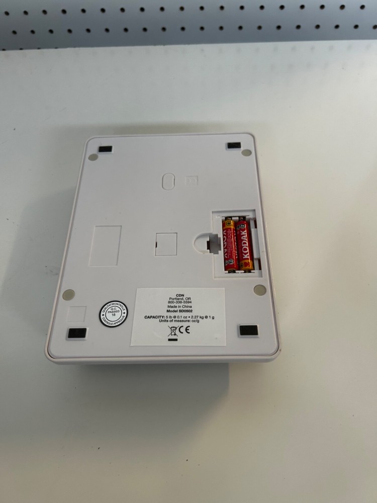 CDN SD0502 NSF certified Digital Portion Control Scale 5 lb