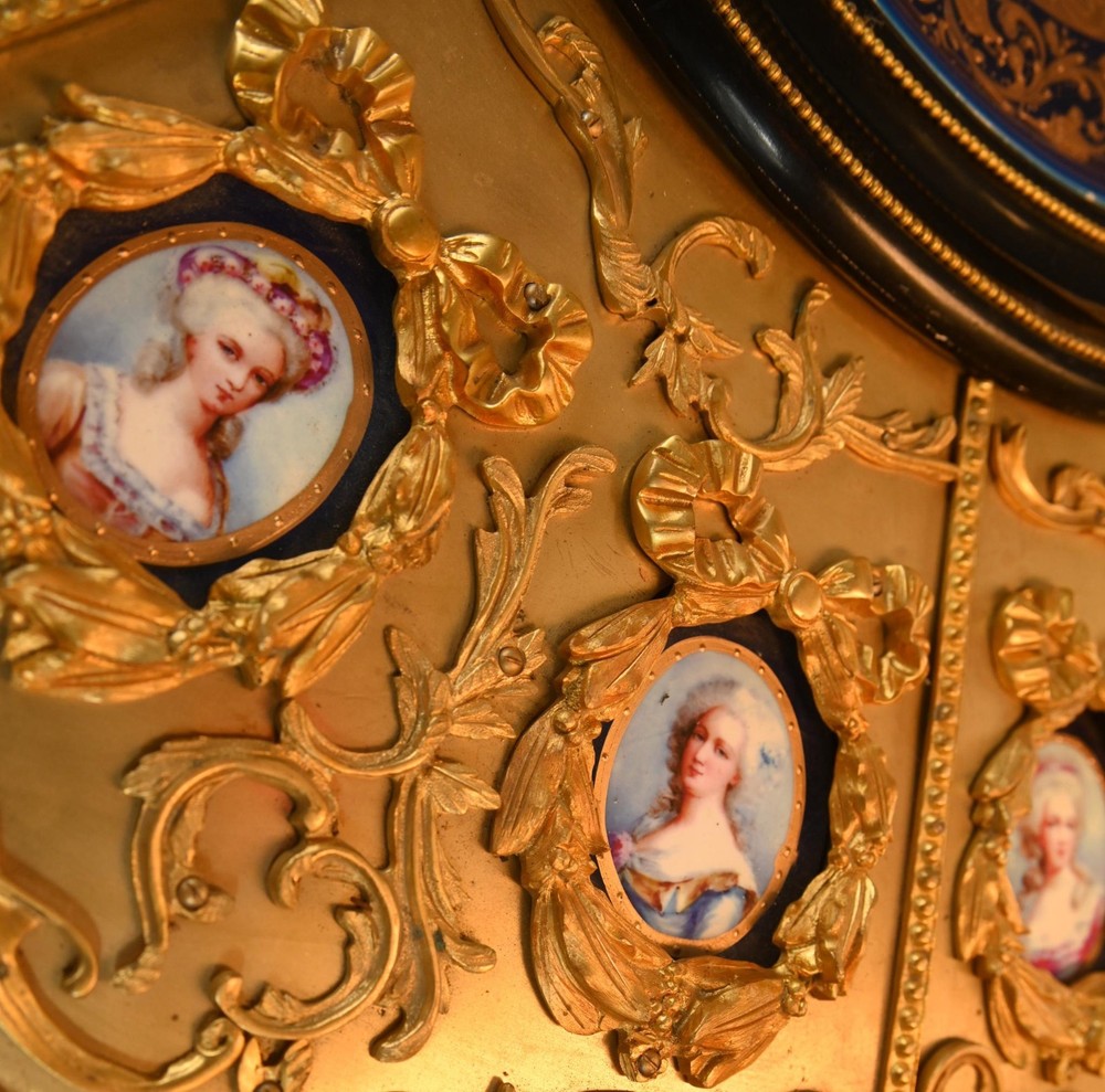 Napoleon III Revival Centre Table Sevres Plaques Ormolu