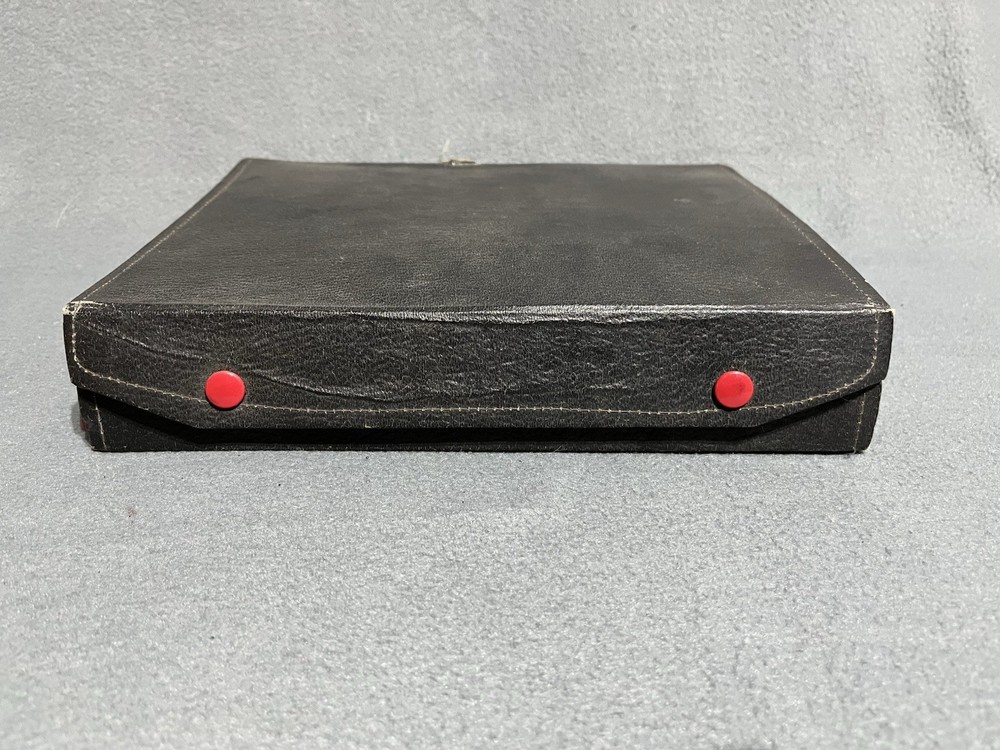 Vintage 27pc Set Oneida Community Par Plate Flatware Silverware w Case Tarnished