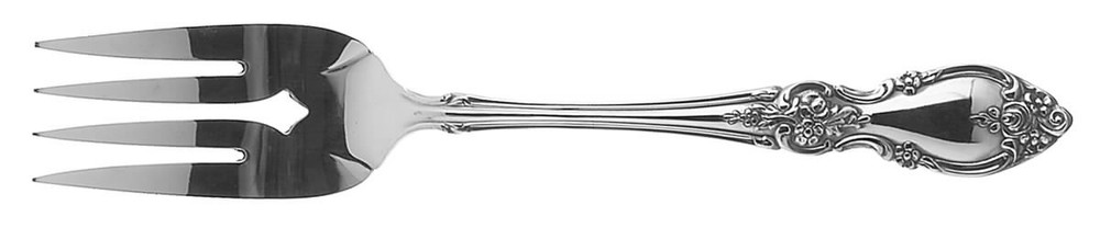 Oneida Silver Louisiana  Cold Meat Serving Fork 496370