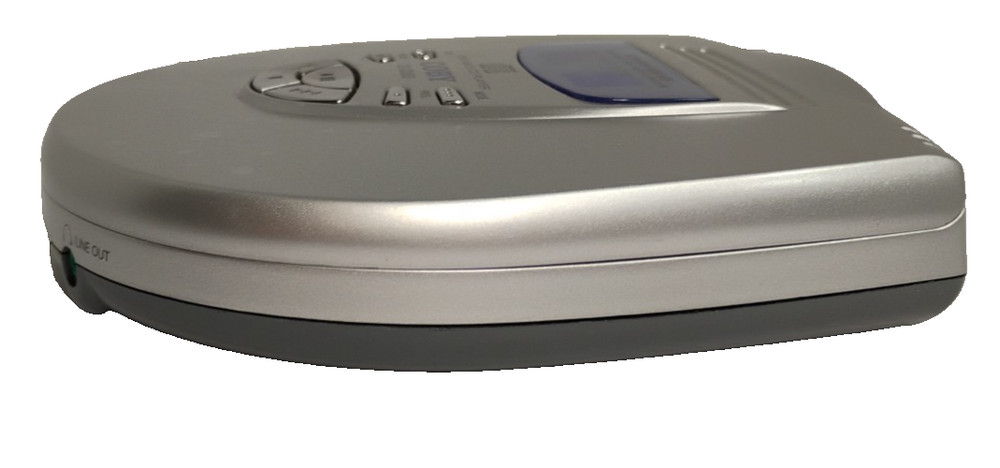 Coby Portable CD Player Dynamic Bass Boost System Works Tested Mo# CX-CD303