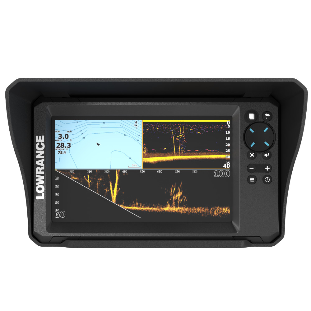 Lowrance Eagle Eye 9 Visor by Sonar Shield