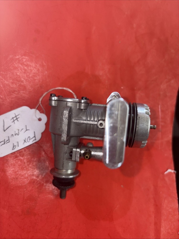 FOX 19 C/L ENGINE COMPLETE WITH TONGUE MUFFLER #7