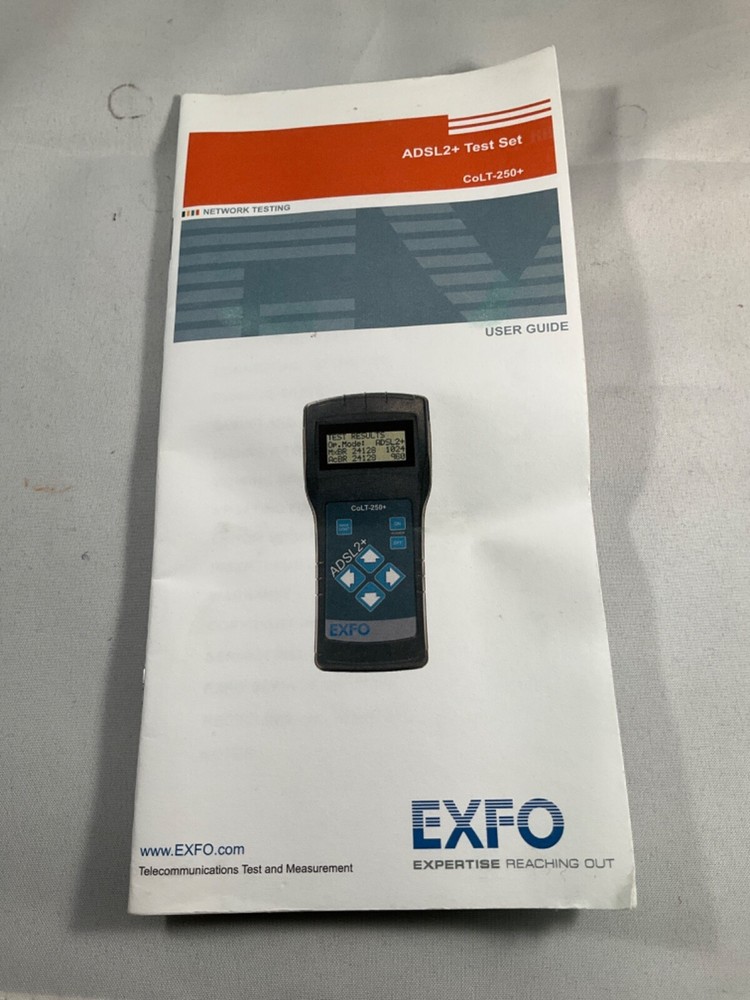 Exfo CoLT-250+ ADSL2+ Test Set