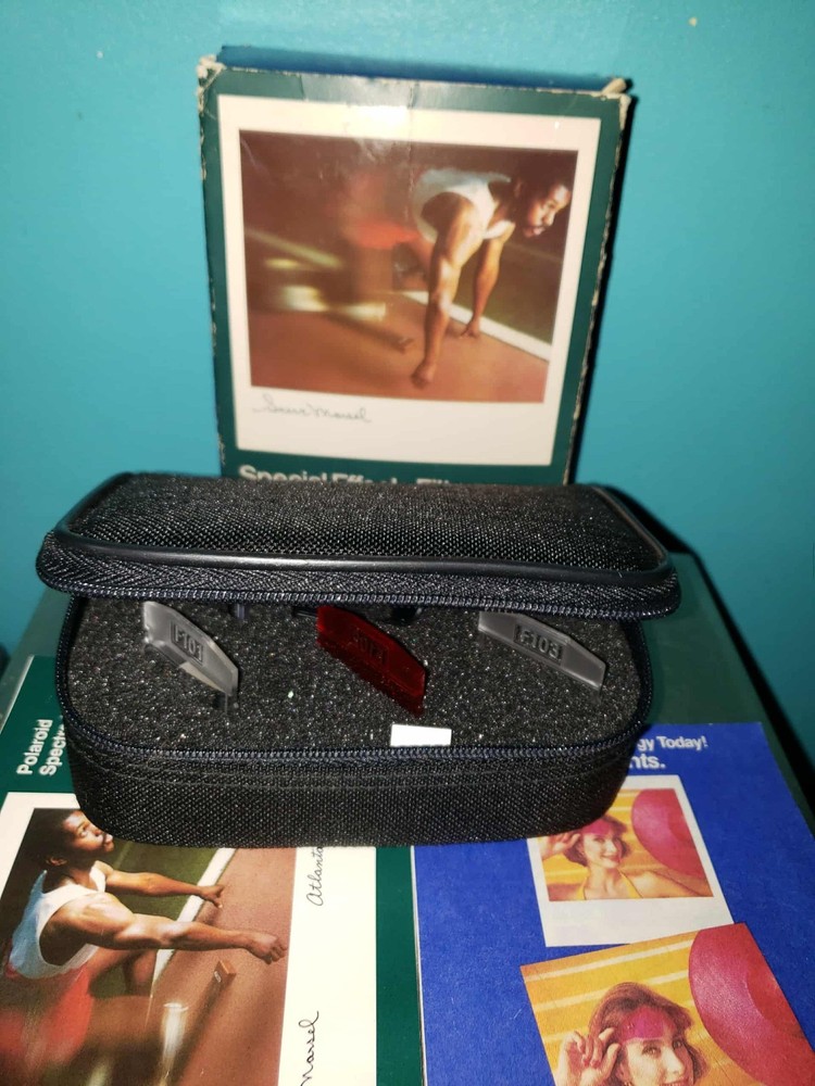 Polaroid Spectra System Special Effects Filters Set w/ Case & Box