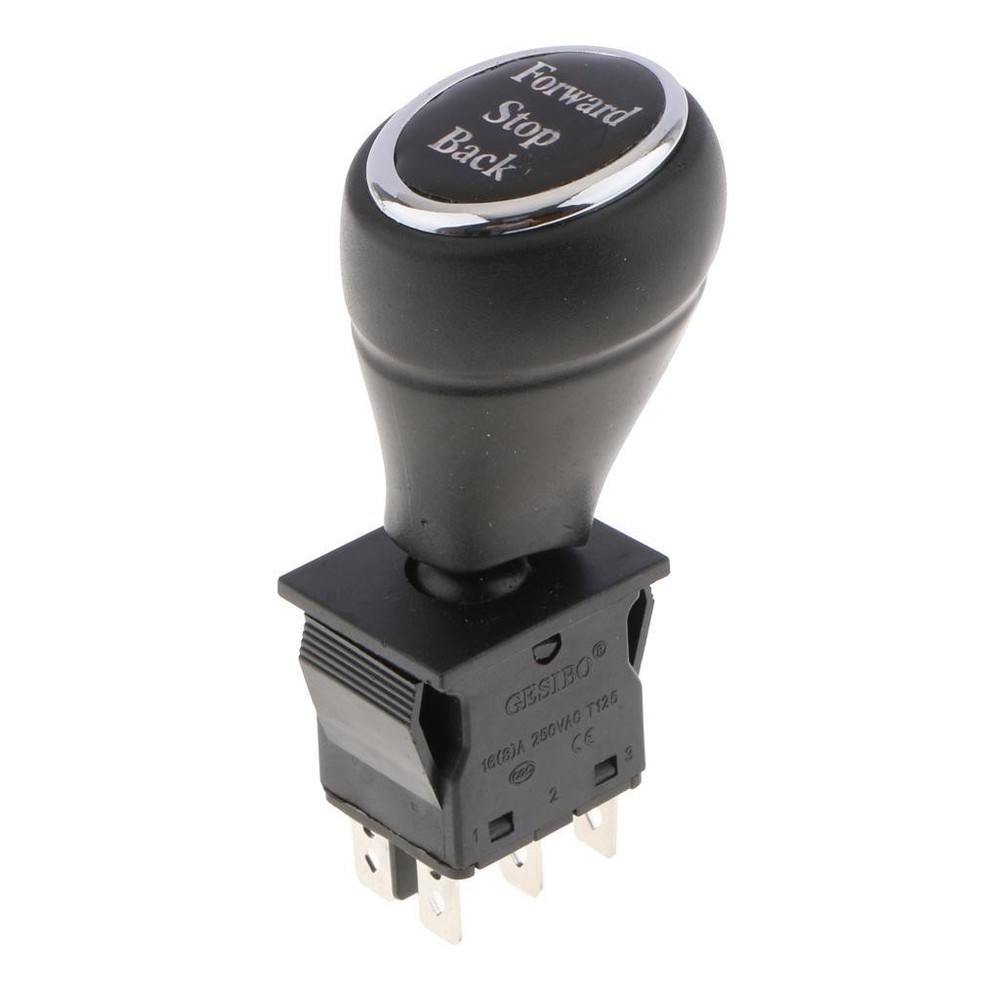 Black Forward Stop Back Switch Push Rod Switch for Children  Toy
