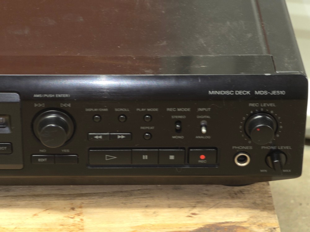 SONY MDS-JE510 MINIDISC DECK