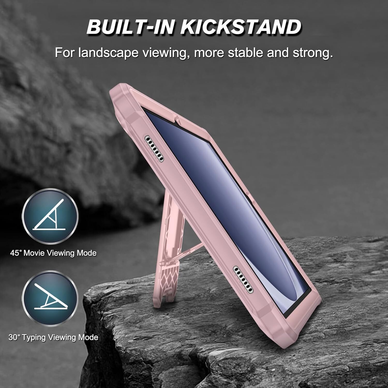 Shockproof Case for Samsung Galaxy Tab A9 Plus 11" (2023) Rugged Kickstand Cover