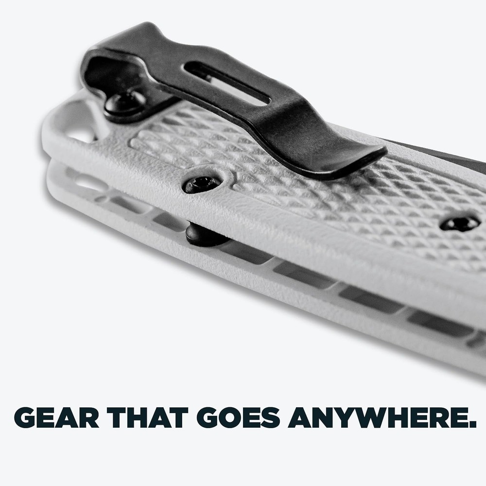 Benchmade 533BK-1 Mini Bugout Folding Pocket Knife, White Givory Handle