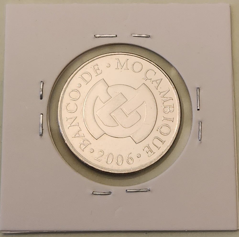 Mozambique coin, 5 Meticais, 2006