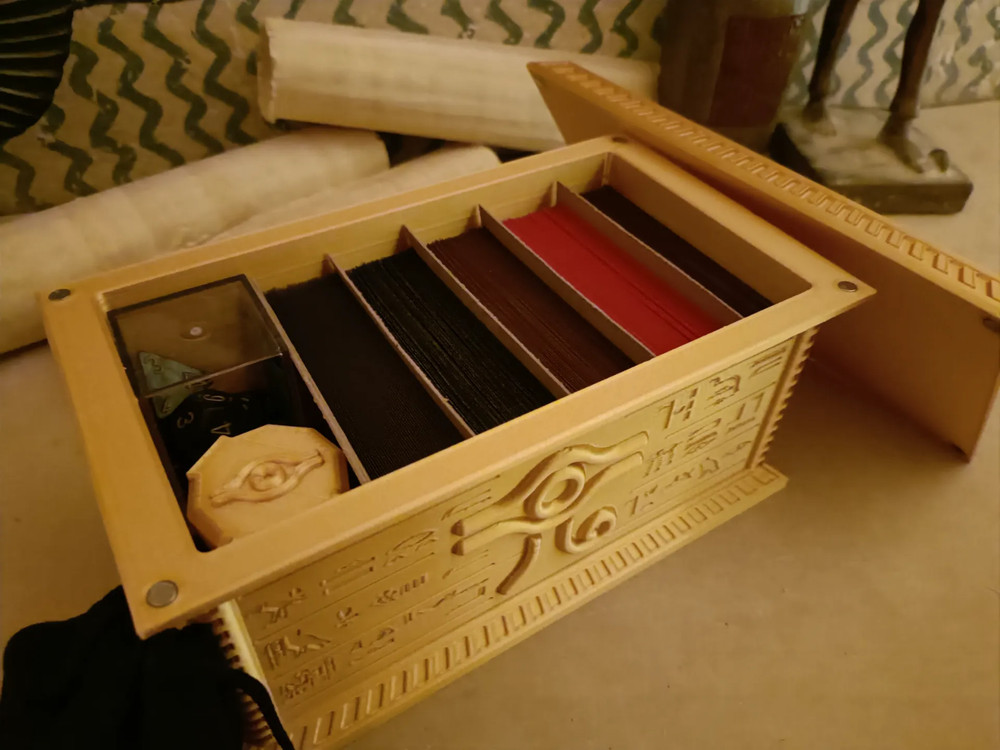 Millenium Sarcophagus (YU-GI-OH Deckbox) - Millenium YuGiOh Deck Box