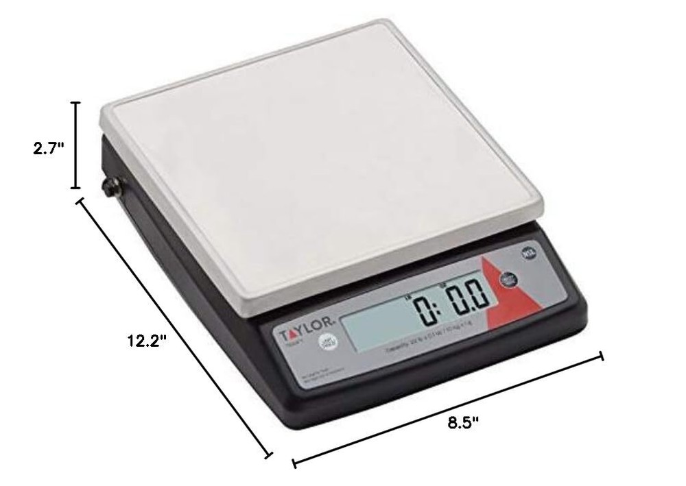 TE22FT 22-Pound Digital Portion Control Scale, Food Scale for Portion Control