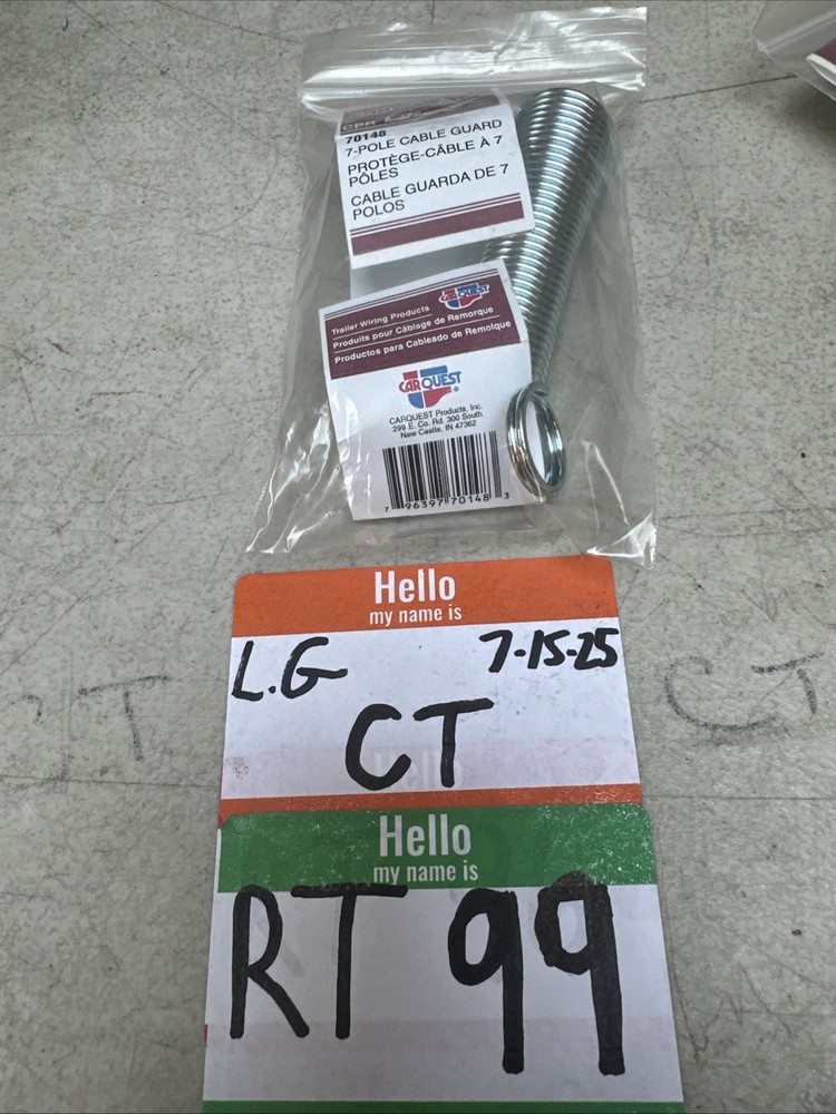 CarQuest CPR70108 Trailer Connector Plug 7-Pole