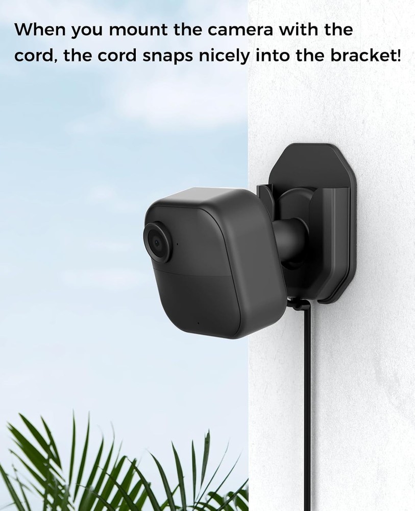 Effortless Camera Mounting: 3 Pack Blink No Drill Wall Brackets for All Models