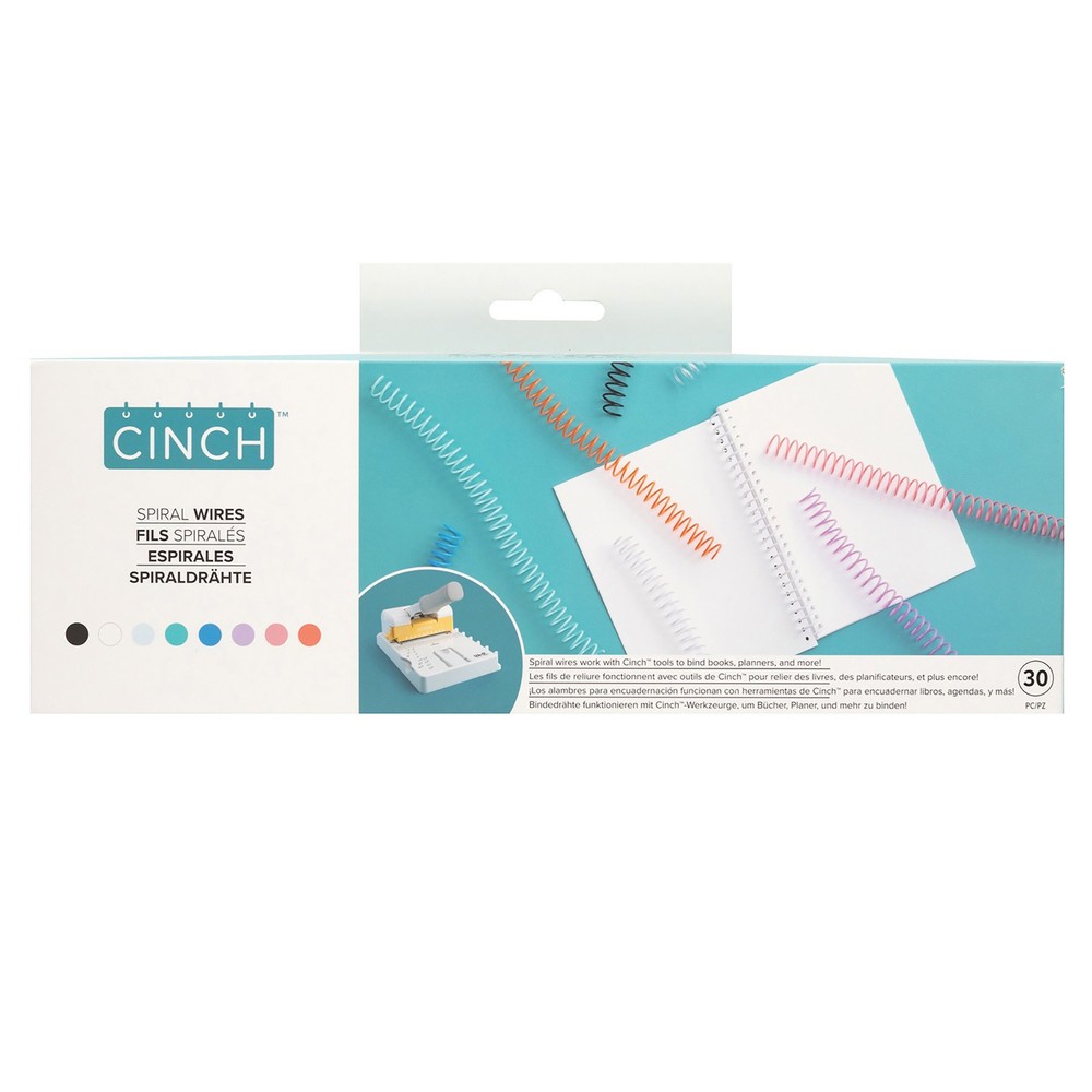 We R Cinch Binding Wires 30/Pkg-Spiral