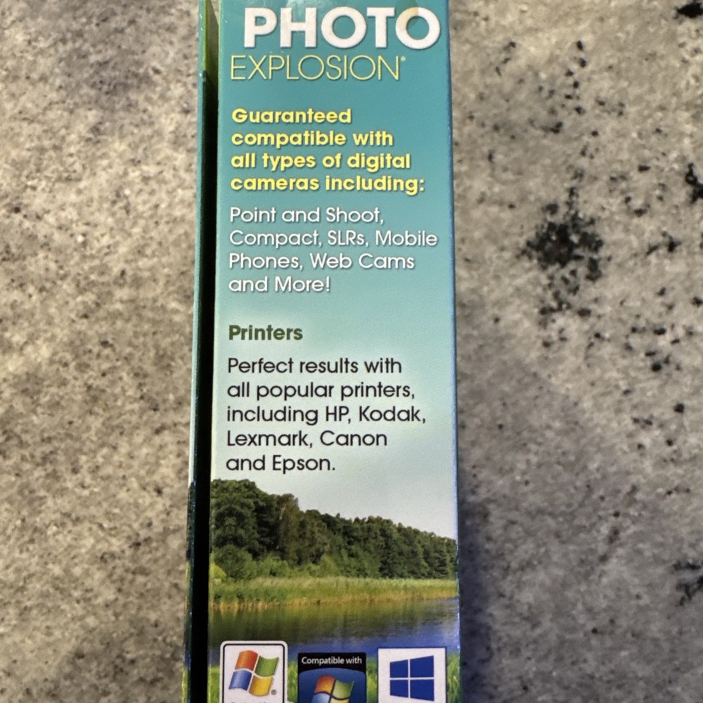 Photo Explosion PC Software Version 5 - Nova Development New w/ factory seal