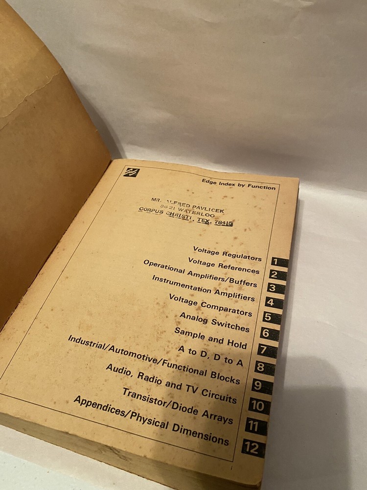 Linear Data Book National Semiconductors April 1976