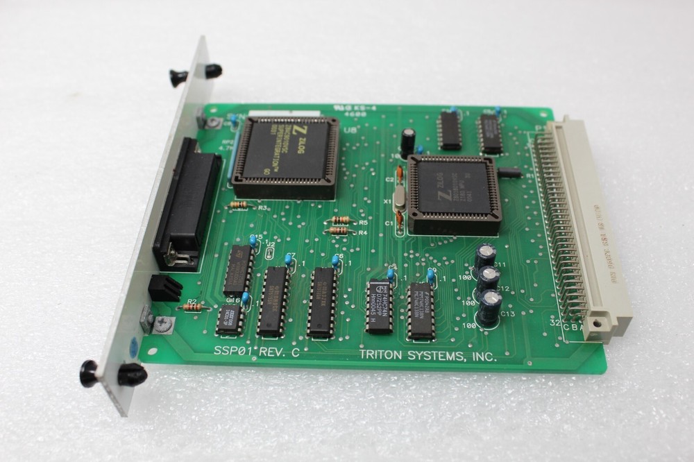 TRITON SYSTEMS CPU CONTROLLER MODULE PLC SSP01 REV. C 9600-2001