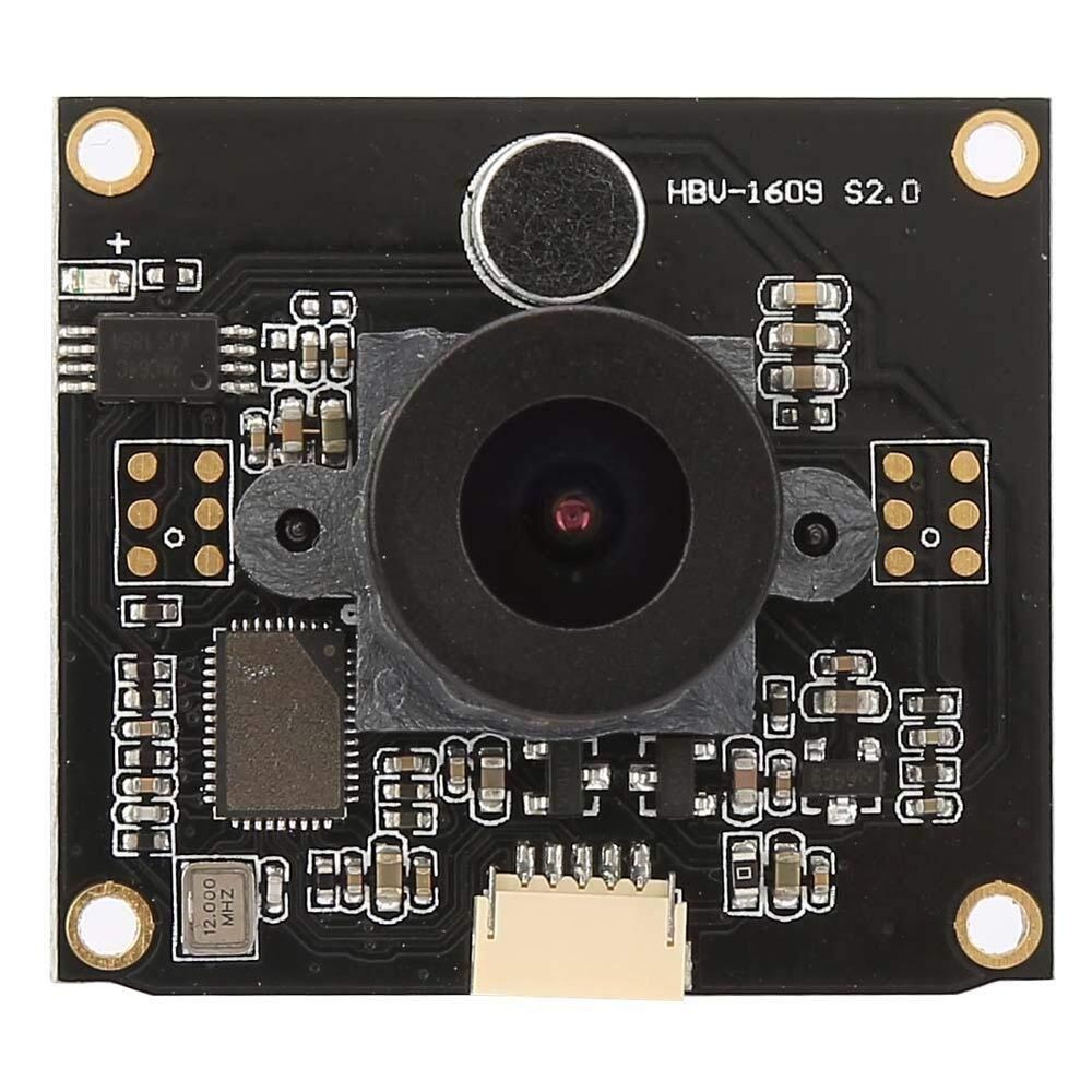 USB Camera Module1600 * 1200 2MP Autofocus 120° Wide Angle Camera Module for ...