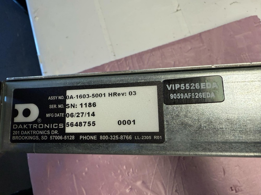 Daktronics VIP-5060 Prolink Digital Interface Video Image Processor