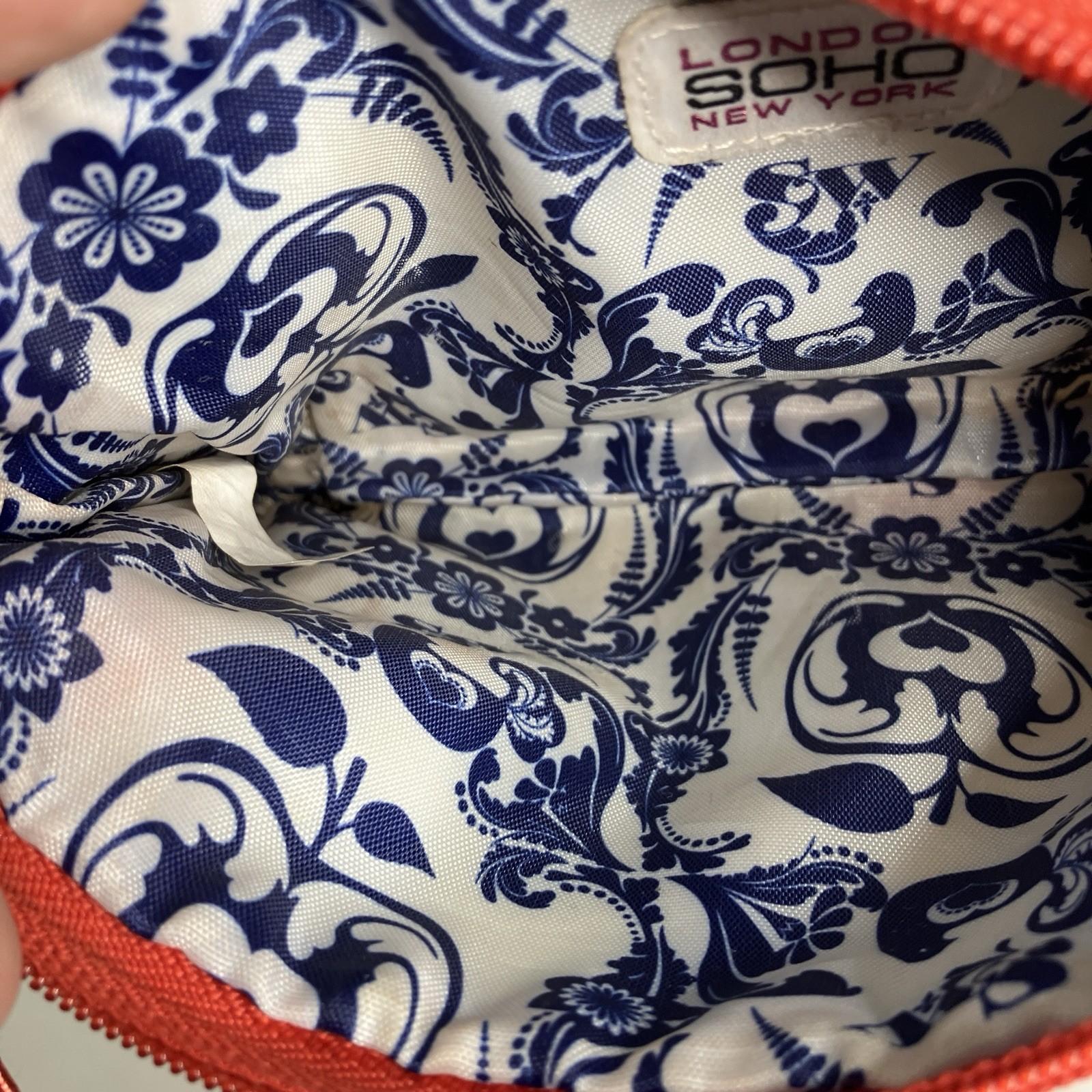 SOHO London New York Disney Snow White Wristlet Makeup Bag All Over Print