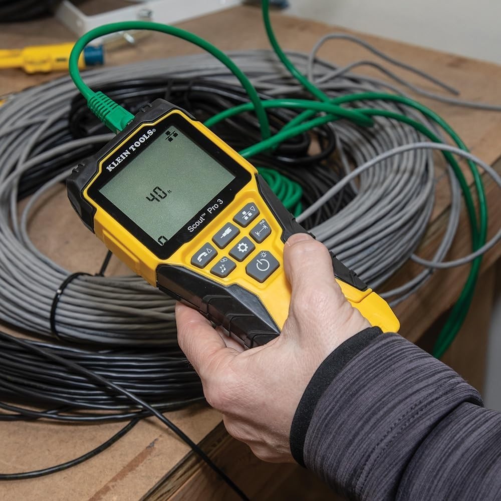 Cable Tester Kit with Remote for Voice, Data, and Video Connection Testing