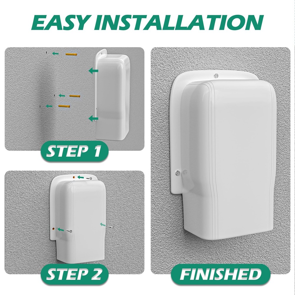 4" Width Wall Cover, Mini Split Line Set Cover for Mini Split Conditioners,