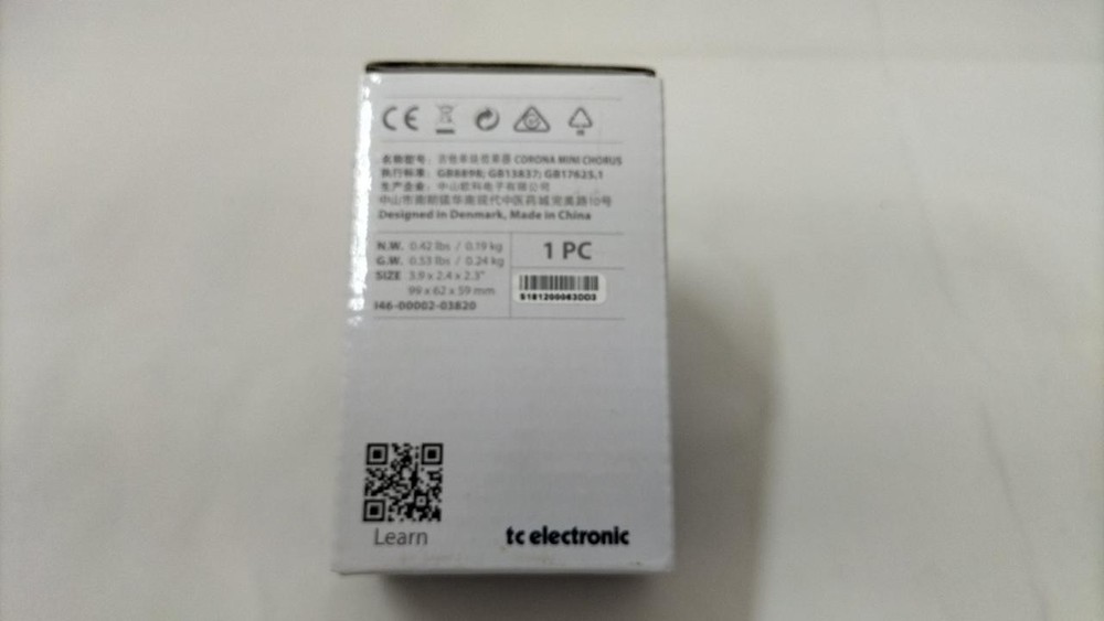 Tc Electronic Corona Mini Chorus Effector