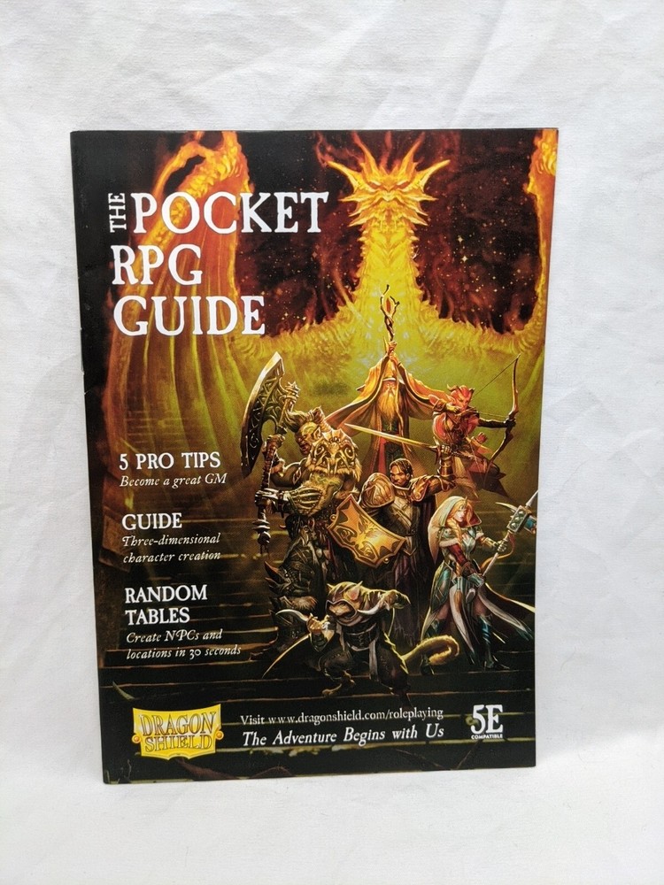 Dragon Shield The Pocket RPG Guide Catalog Booklet