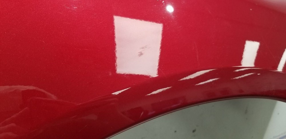 09 CHEVY CORVETTE C6 CONVERTIBLE QUARTER PANEL LEFT DRIVER RED