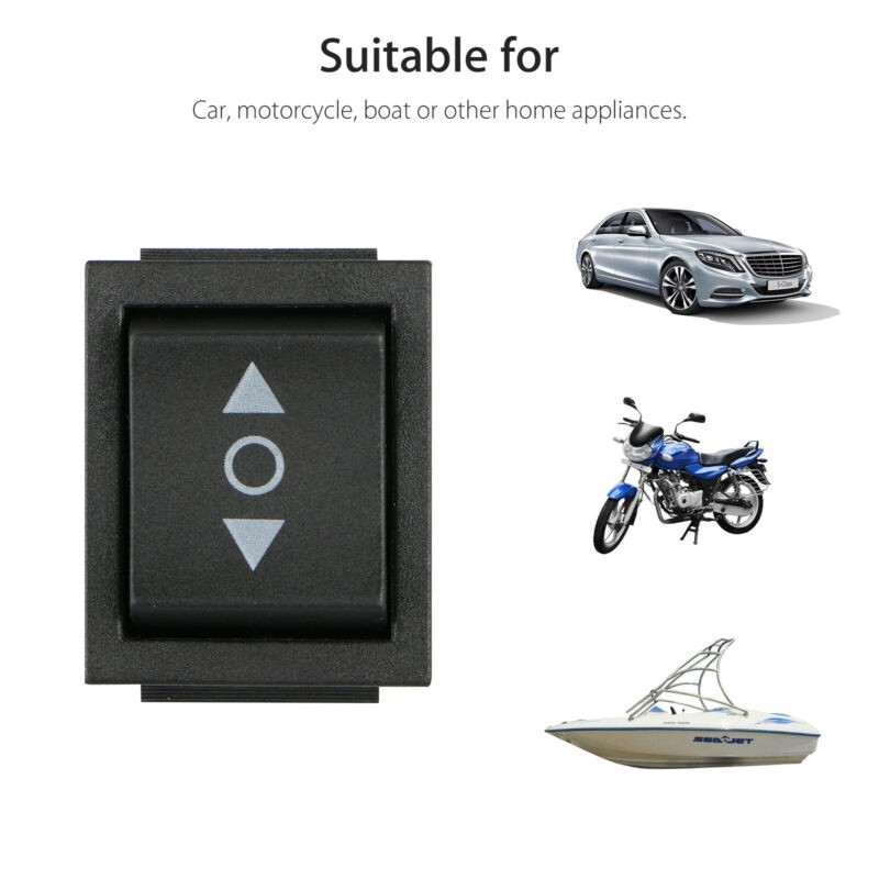 Part Rocker Switch Tool 6 Pin terminals Mini Double pole/throw Electrical