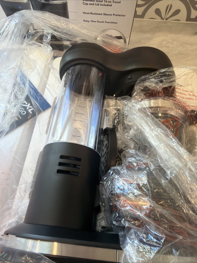 PowerXL Grind & Go Coffee Maker Automatic Grinder Single Serve NEW