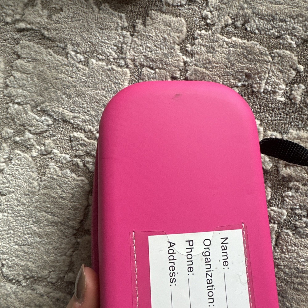 Nursing Pink Stethoscope Bag With Pink Scissors
