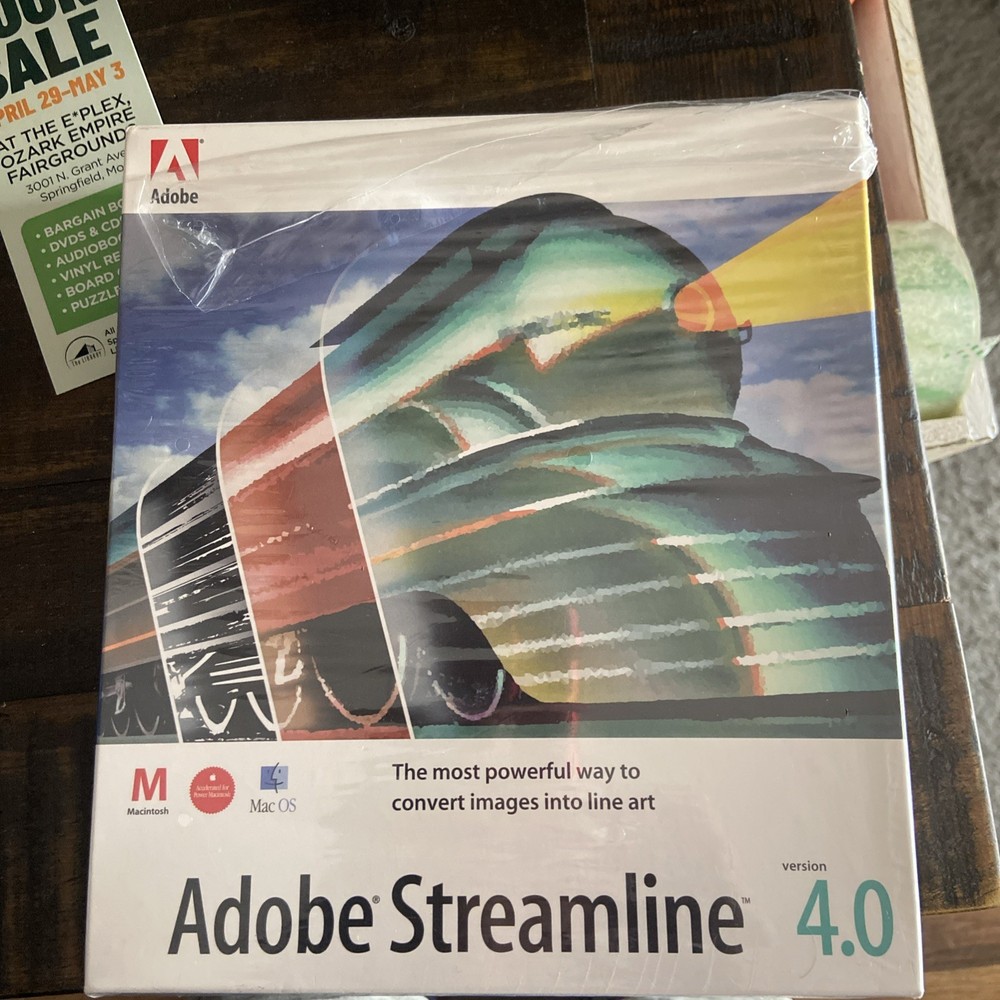 ADOBE STREAMLINE 4.0 FOR MAC CD & USER GUIDE